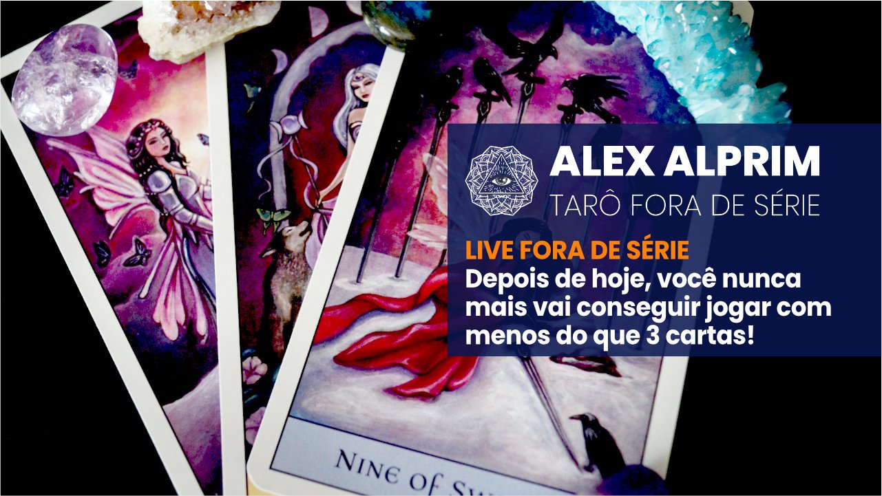 TARÔ FORA DE SÉRIE – VOCÊ NUNCA MAIS VAI USAR MENOS DE 3 CARTAS