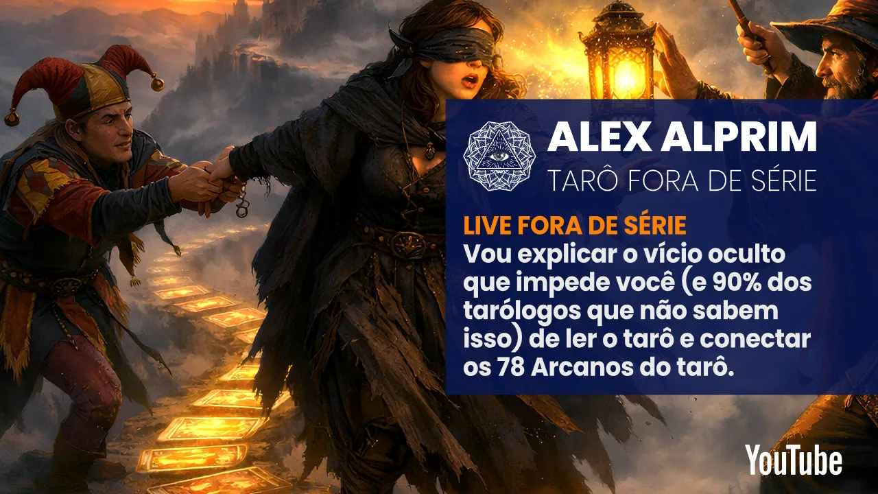 LIVE – O VÍCIO OCULTO QUE TRAVA SEU TARÔ – 30/01