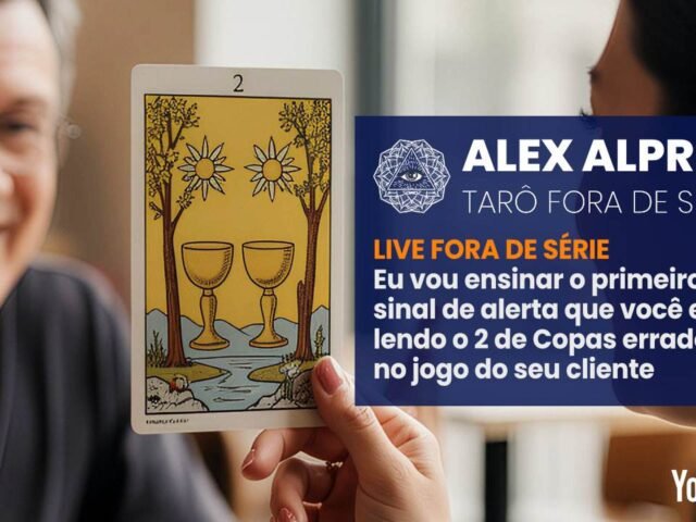 LIVE FORA DE SÉRIE – 2 de Copas – você leu errado até hoje